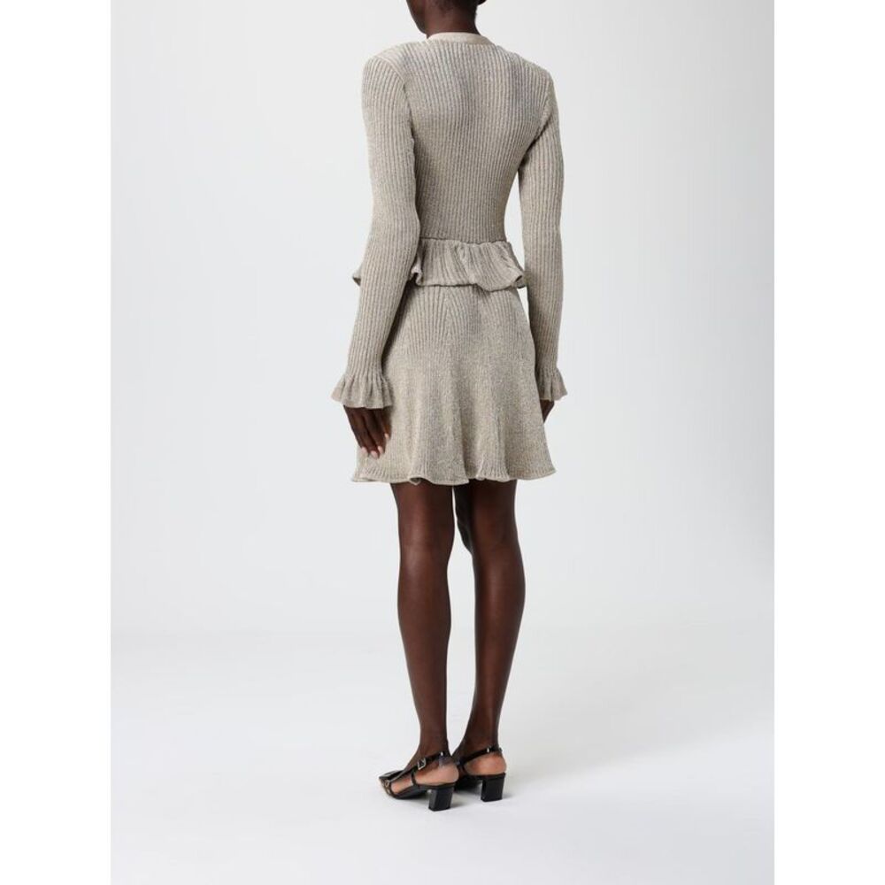Self-Portrait Dress Woman Brown - Picture 2 of 4